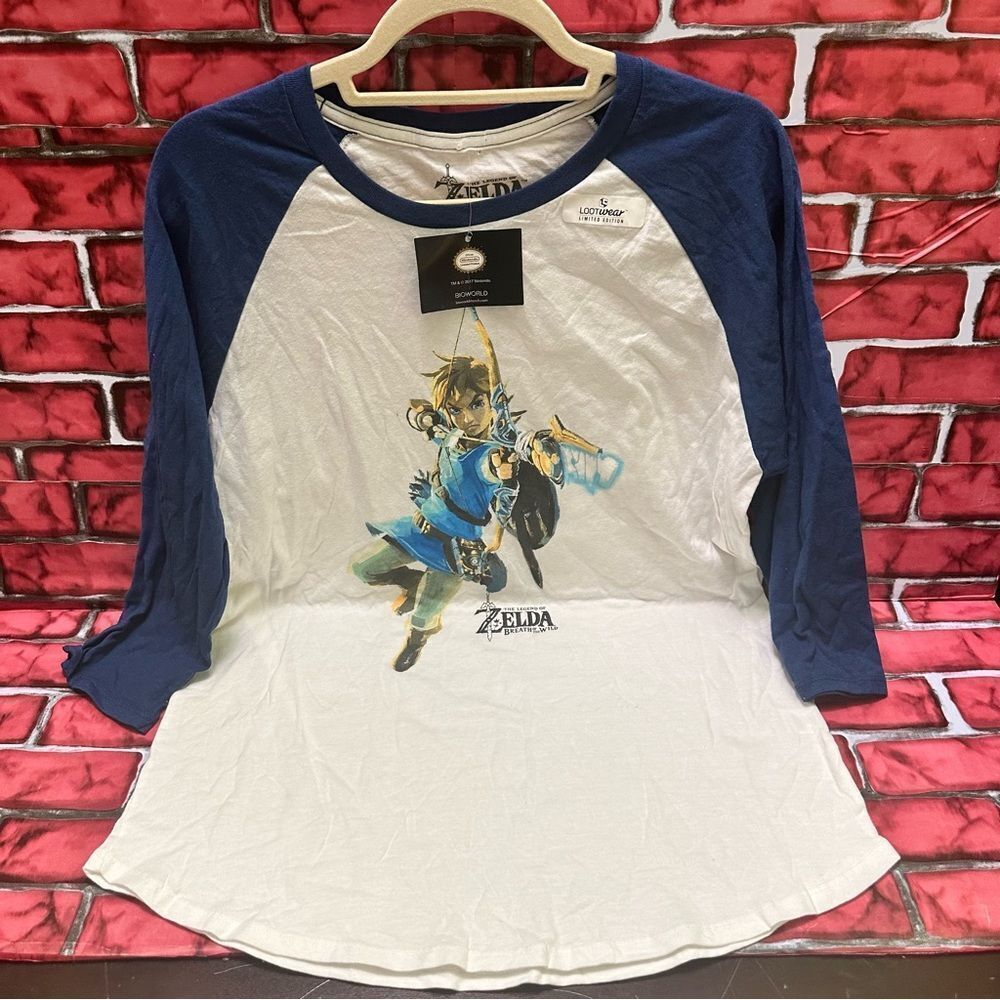Nintendo The Legend of ZELDA Breath of the wild Shirt L